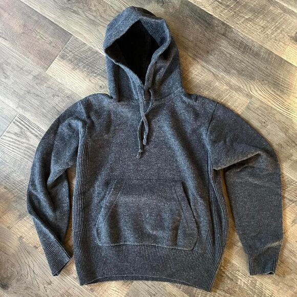 Buck Mason Wool Cashmere Sweater + Pants Set • Size Small • Charcoal - Picture 2 of 8